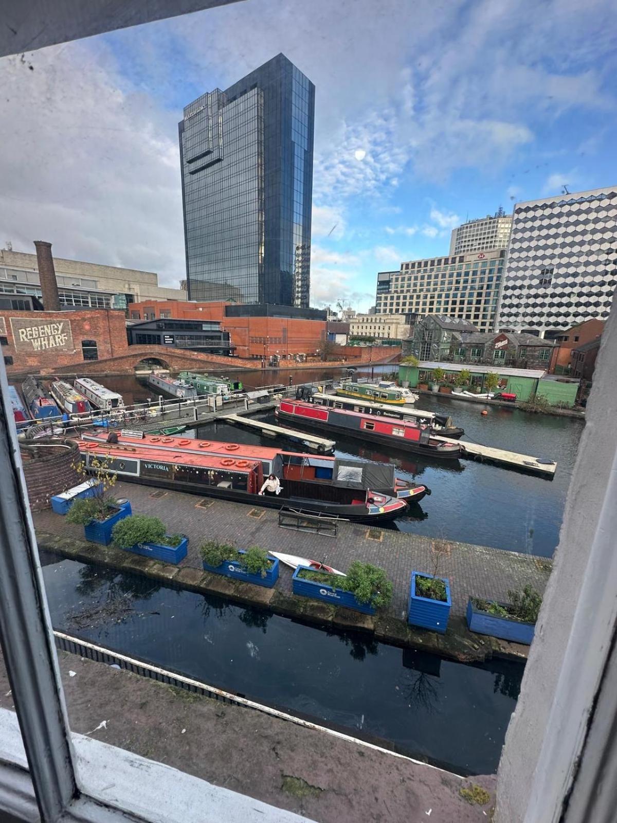 Cozy Flat By Birmingham Canals & City Centre Kültér fotó